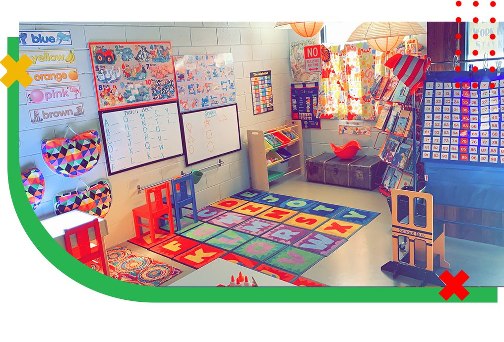Classroom setting Classroom setting